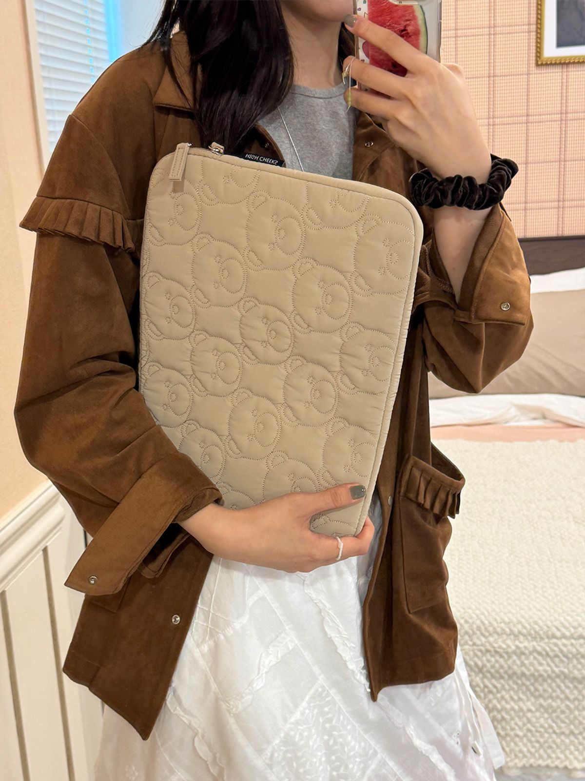 하이칙스(HIGH CHEEKS) APOC_Padded Notebook Pouch (13inch)_HC2579PC001M