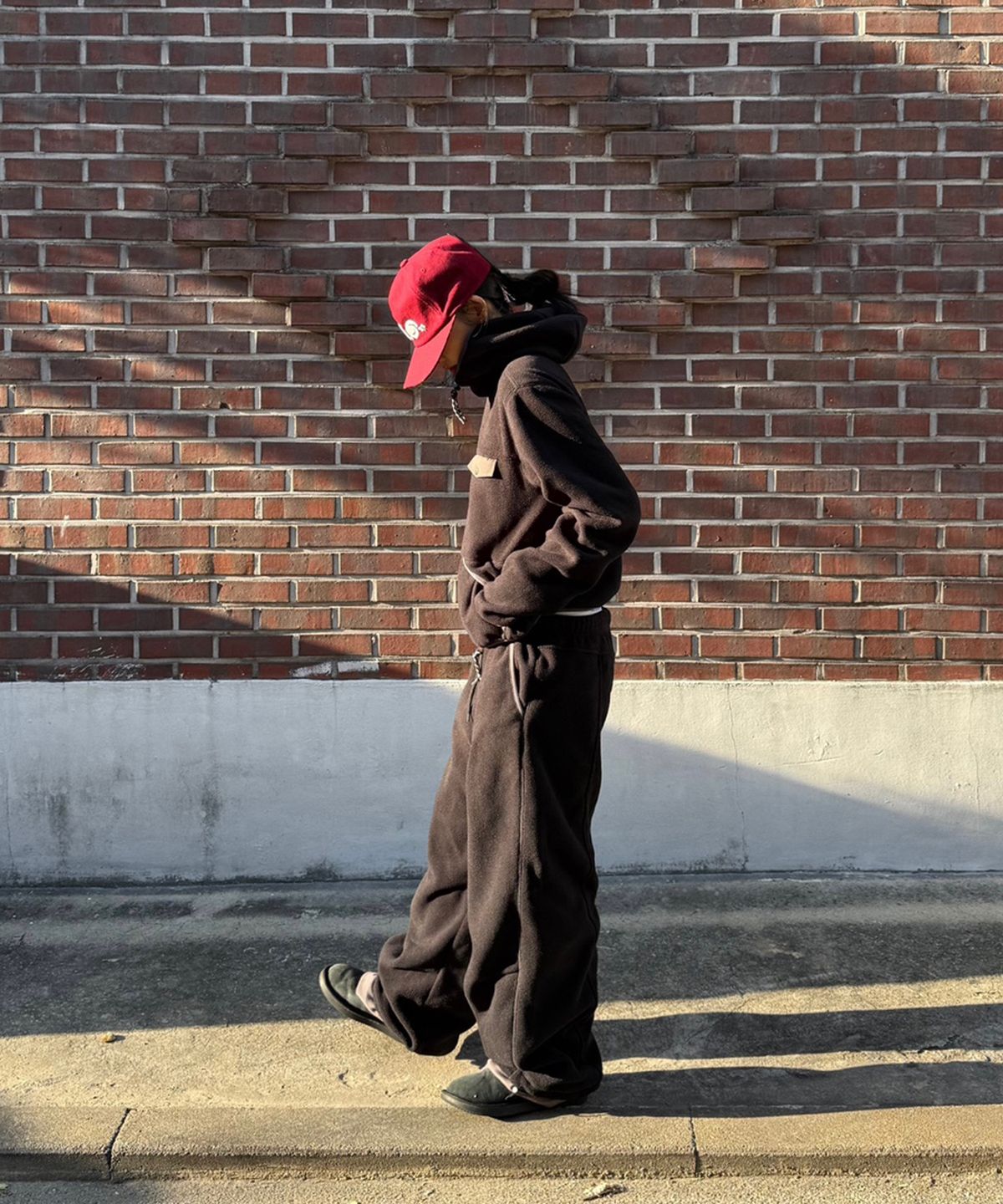 데프가먼츠(DEFGARMENTS) (DEFG X US) FLEECE HOOD ZIP-UP [4COLOR]