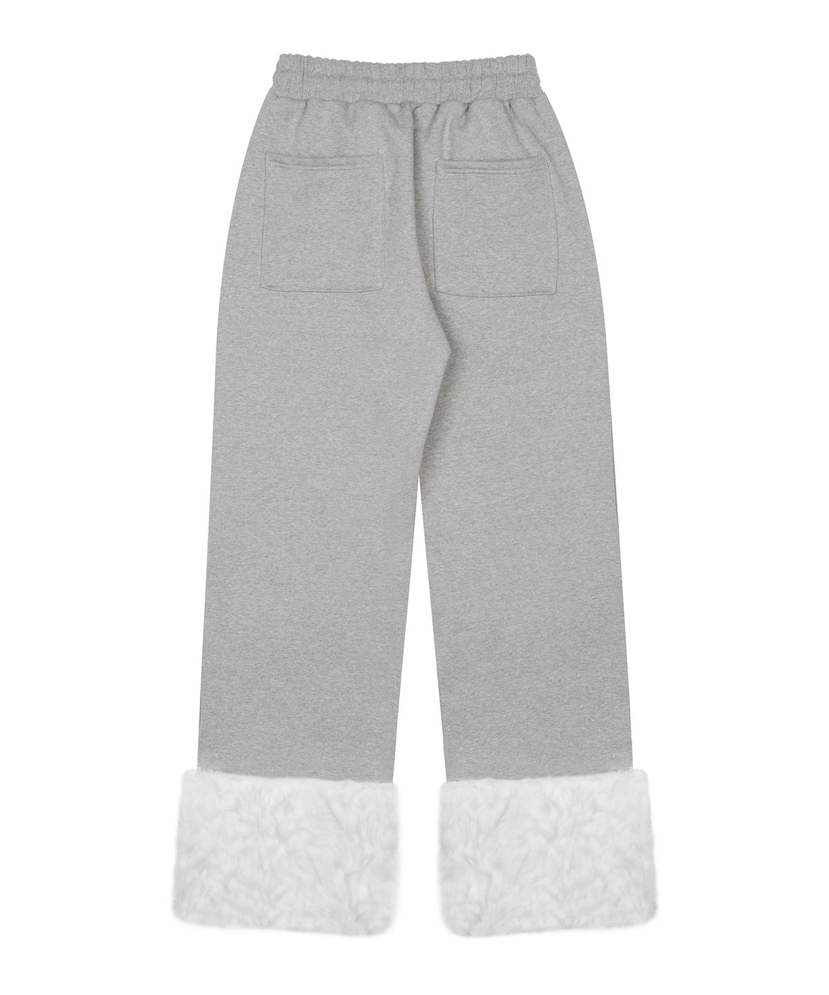러브이즈트루(LUVISTRUE) EV FUR TRIM TRAINING PANTS(GRAY)