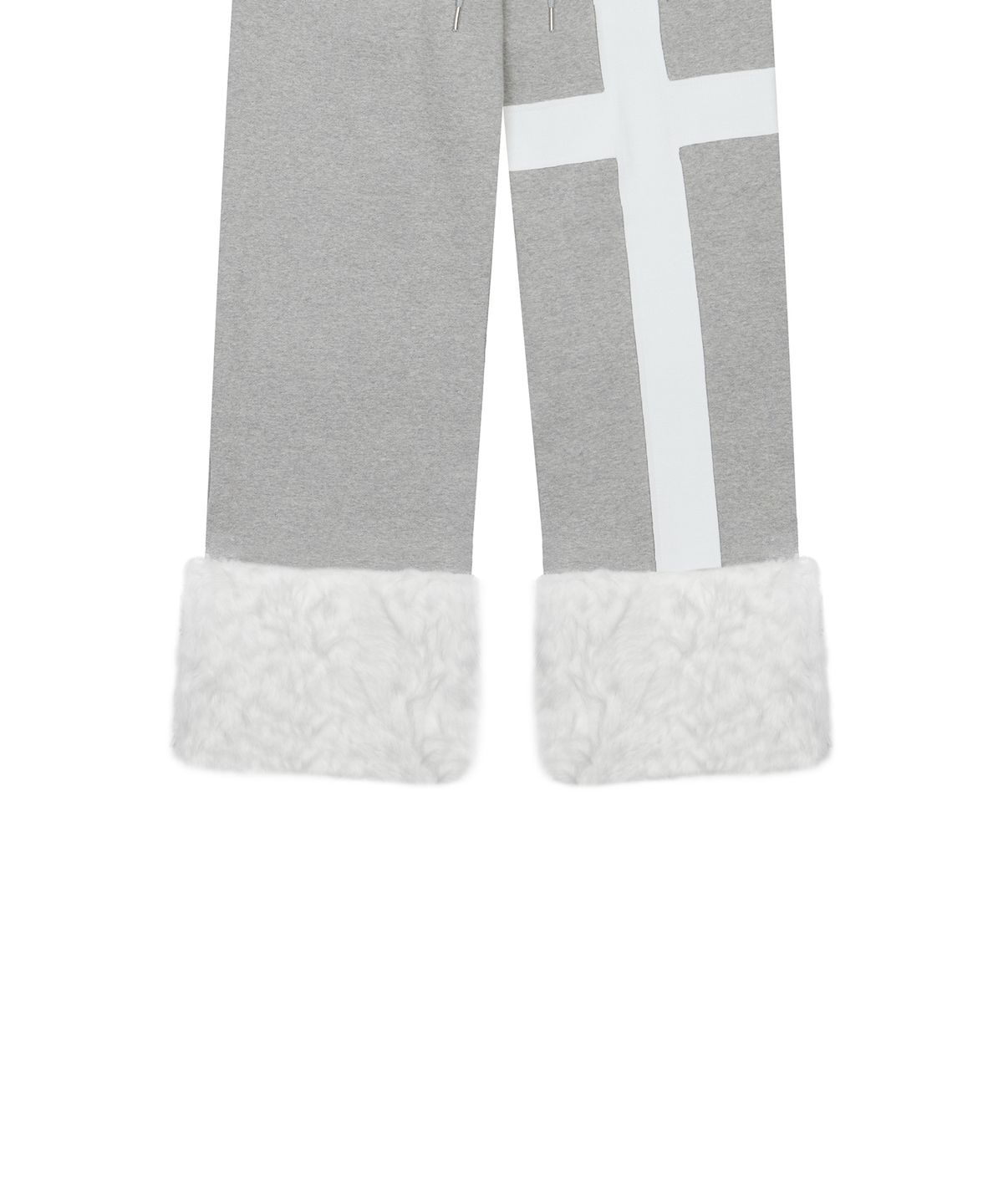러브이즈트루(LUVISTRUE) EV FUR TRIM TRAINING PANTS(GRAY)
