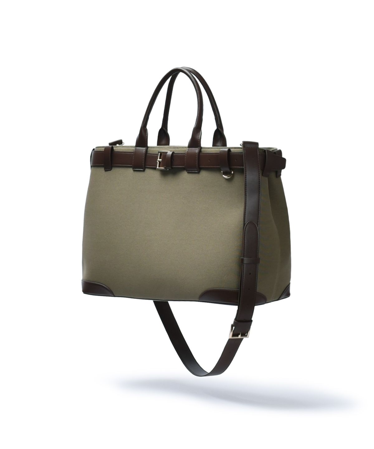 논오버스틱(NONOVERSTIC) Khaki Field Bag (L)
