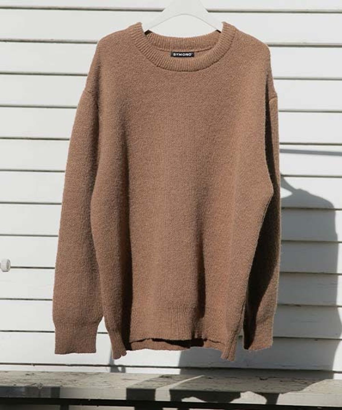바이모노(BYMONO) [빅사이즈 XL-6XL] 5color 모노 풀오버 모헤어 울 니트