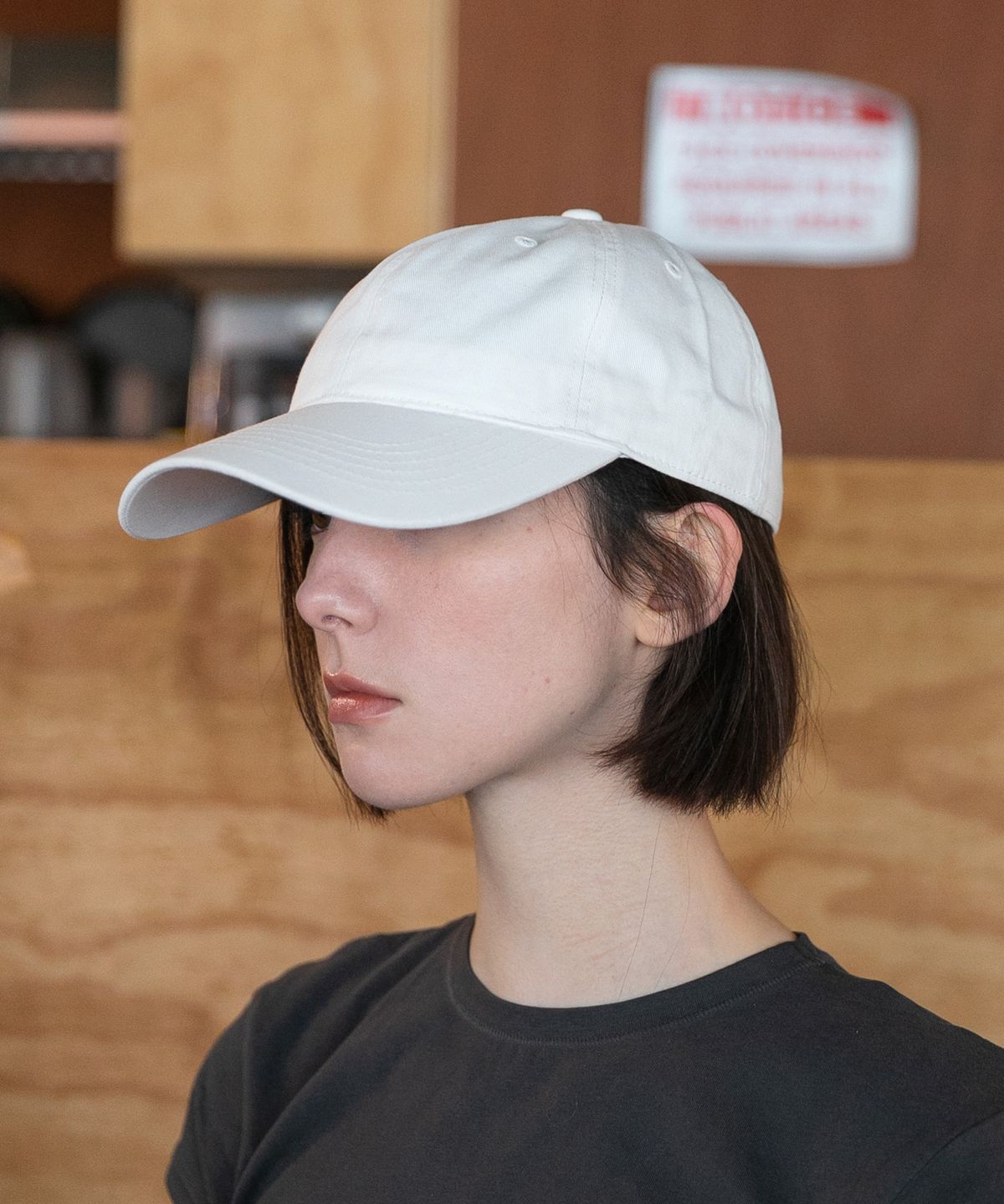 챕터(CHAPTER) CASUAL WASHING BALL CAP-화이트