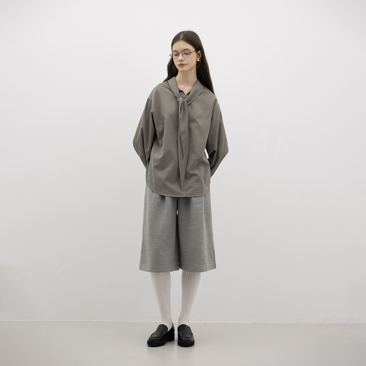 웬스데이딜라잇(WEDNESDAY DELIGHT) WD_Warm loose pants_GRAY