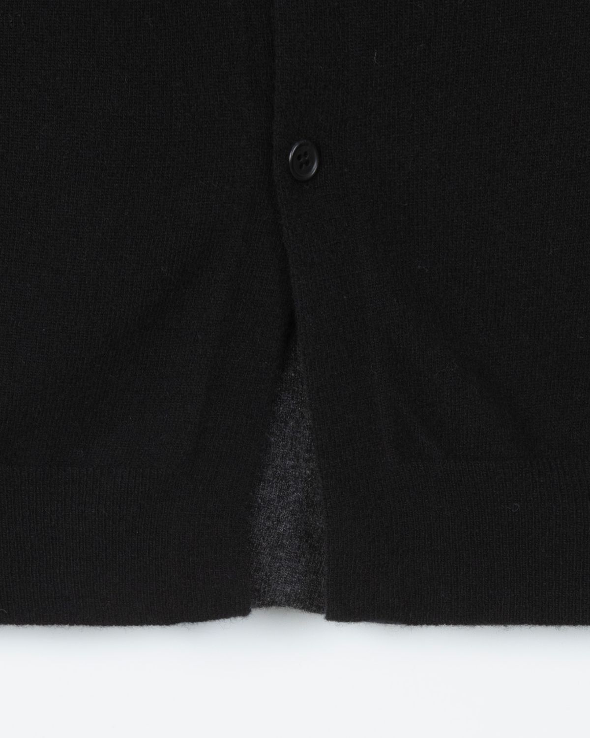 디앤드퀘스천(THEENDQUESTION) Double layer cardigan / BLACK