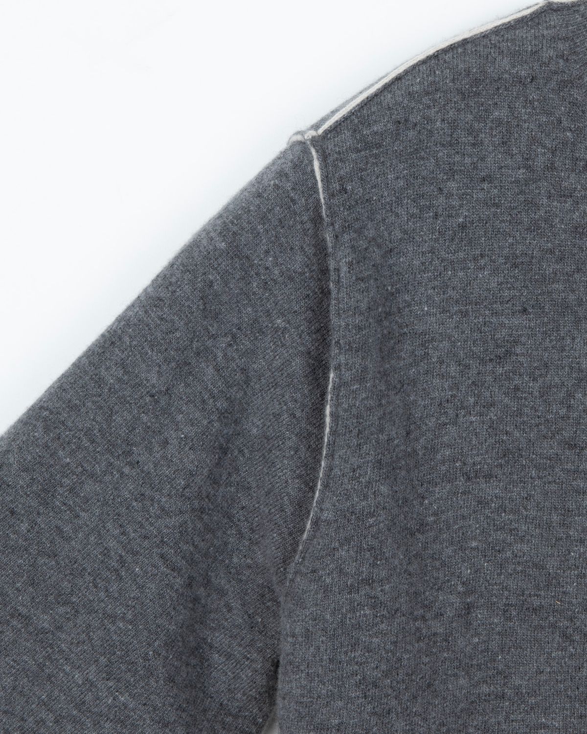 디앤드퀘스천(THEENDQUESTION) Double layer cardigan / GRAY