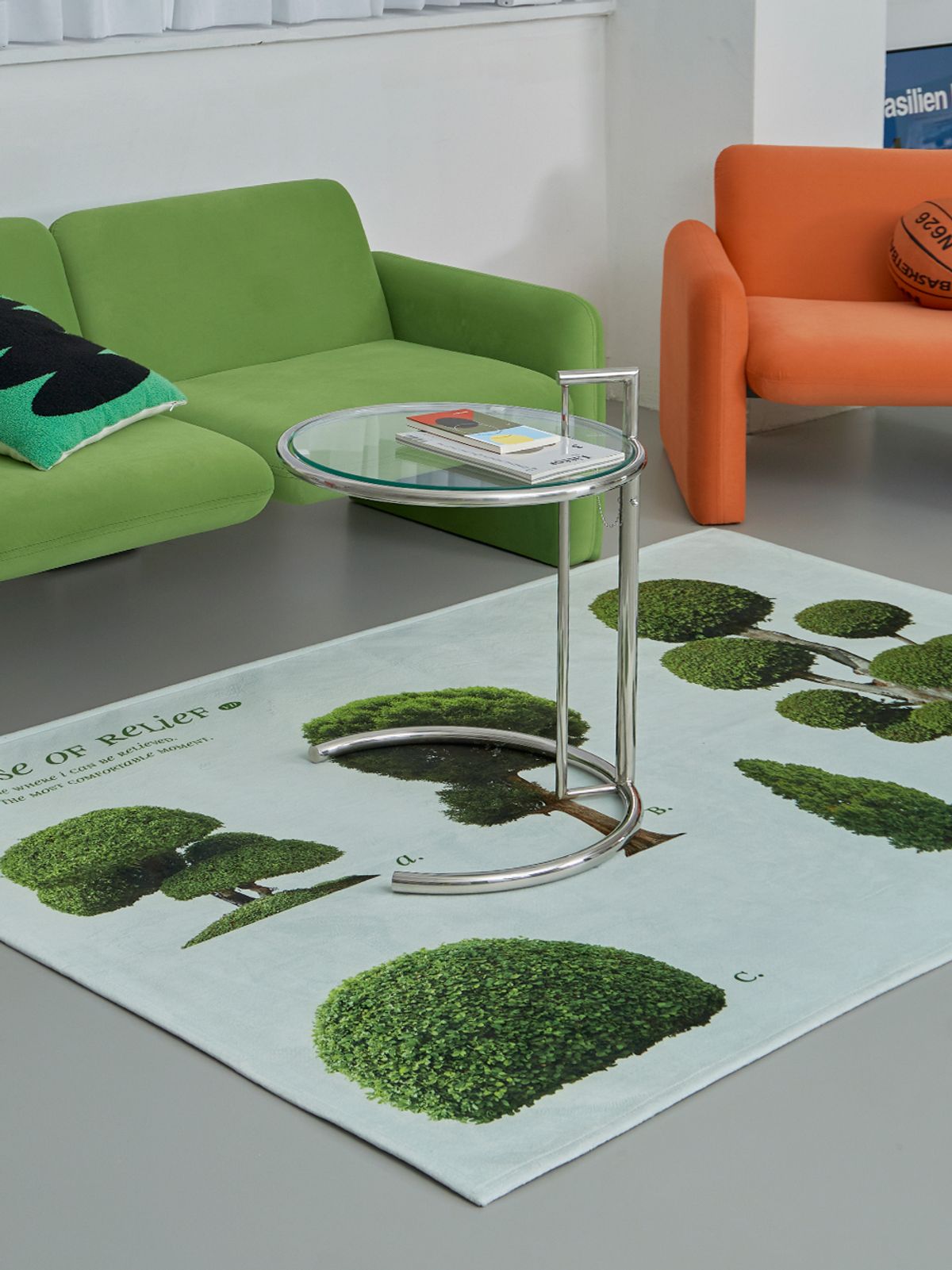 뷔오디엠(VODM) Plantree 생활방수 터치 러그 5size