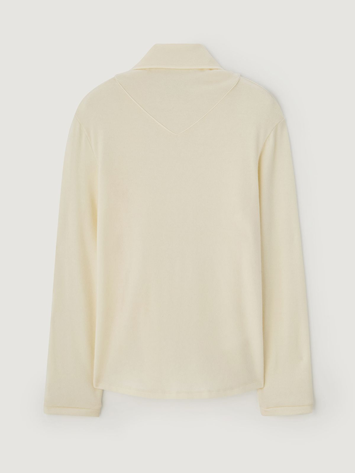 비뮤즈맨션(BEMUSE MANSION) Tie scarf top - Ivory
