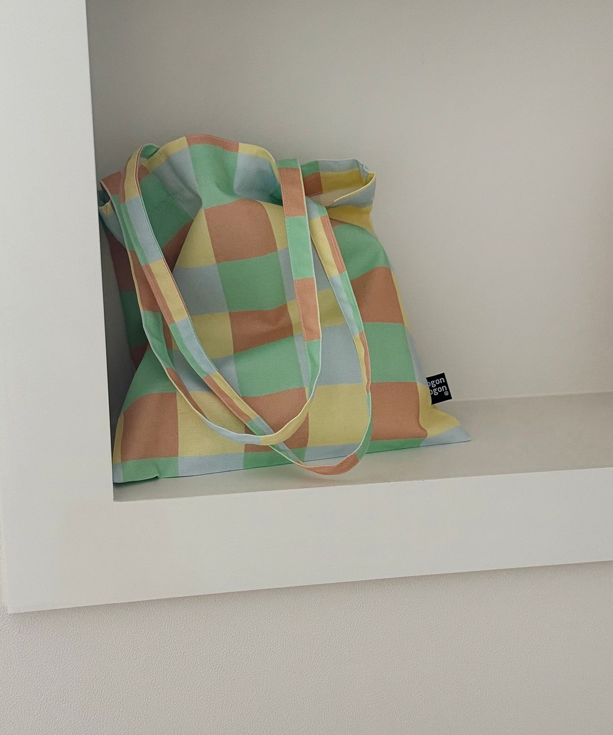 소곤소곤(SOGONSOGON) vintage check mini bag