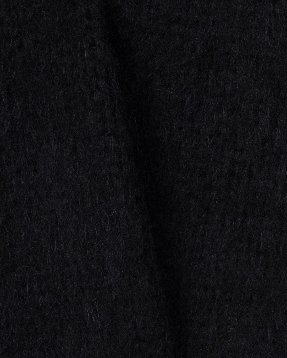 디앤드퀘스천(THEENDQUESTION) Double brush cardigan / BLACK