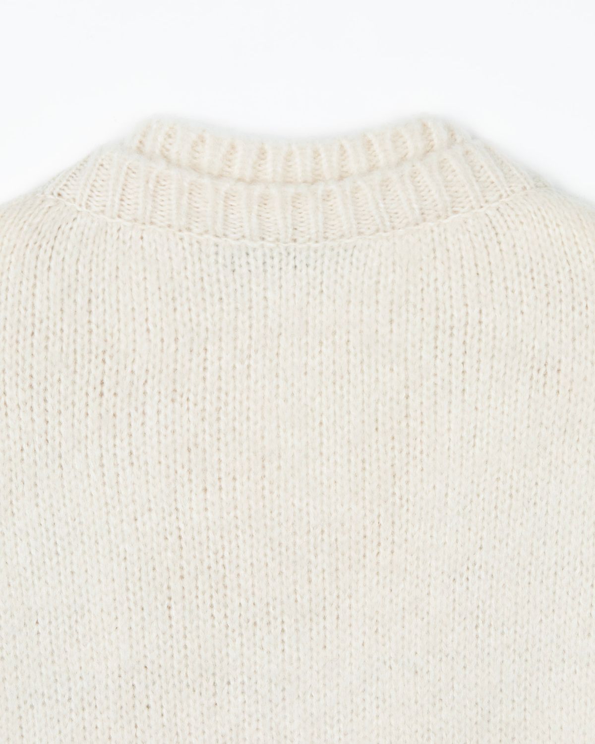 디앤드퀘스천(THEENDQUESTION) Double brush cardigan / IVORY