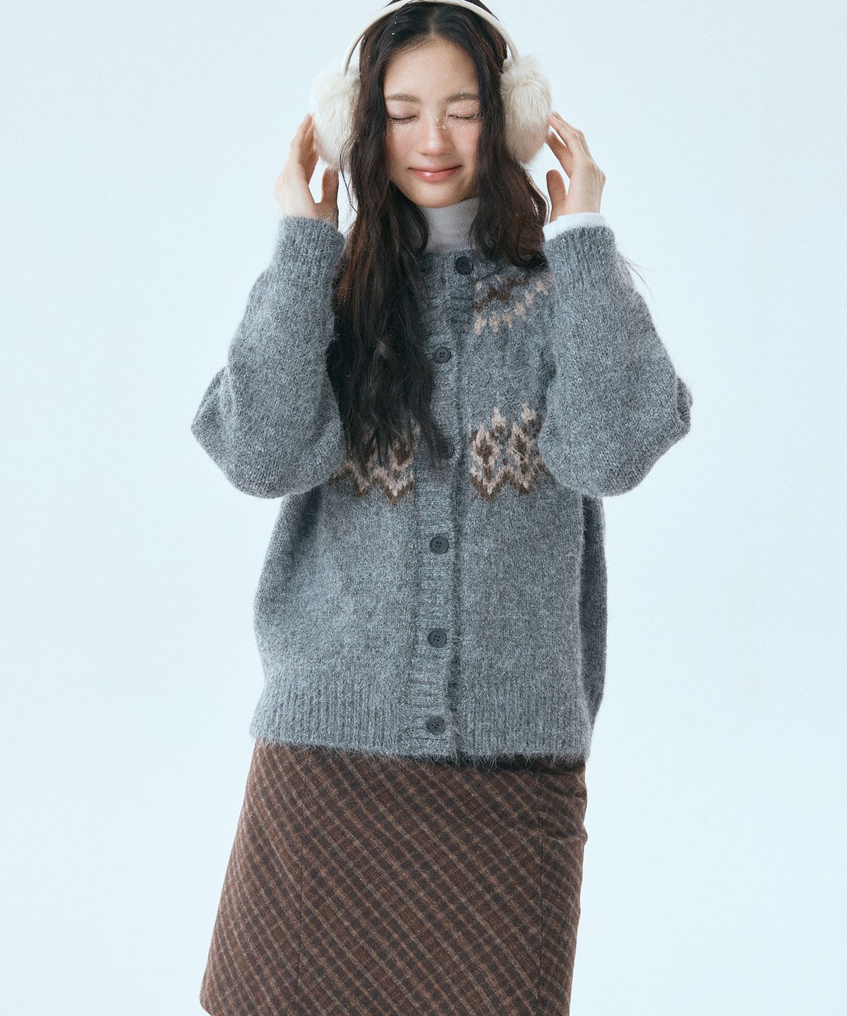 미쏘(MIXXO) 포근데님 세미부츠컷_MIWTJG111J