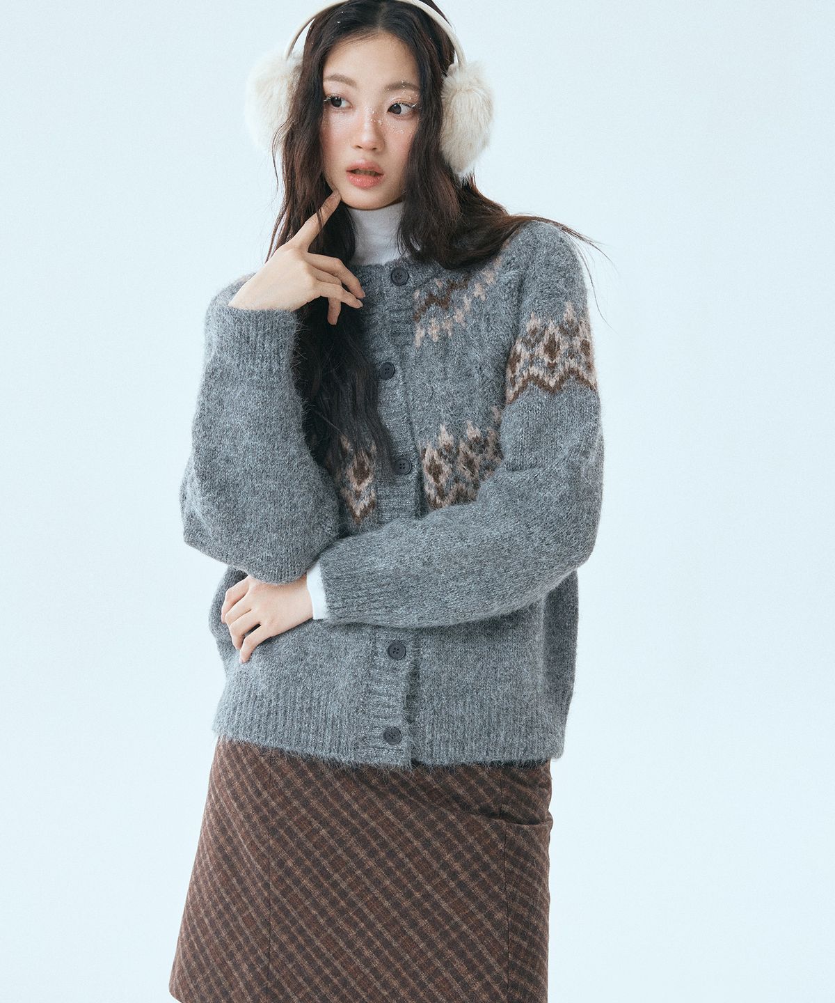 미쏘(MIXXO) 포근데님 세미부츠컷_MIWTJG111J