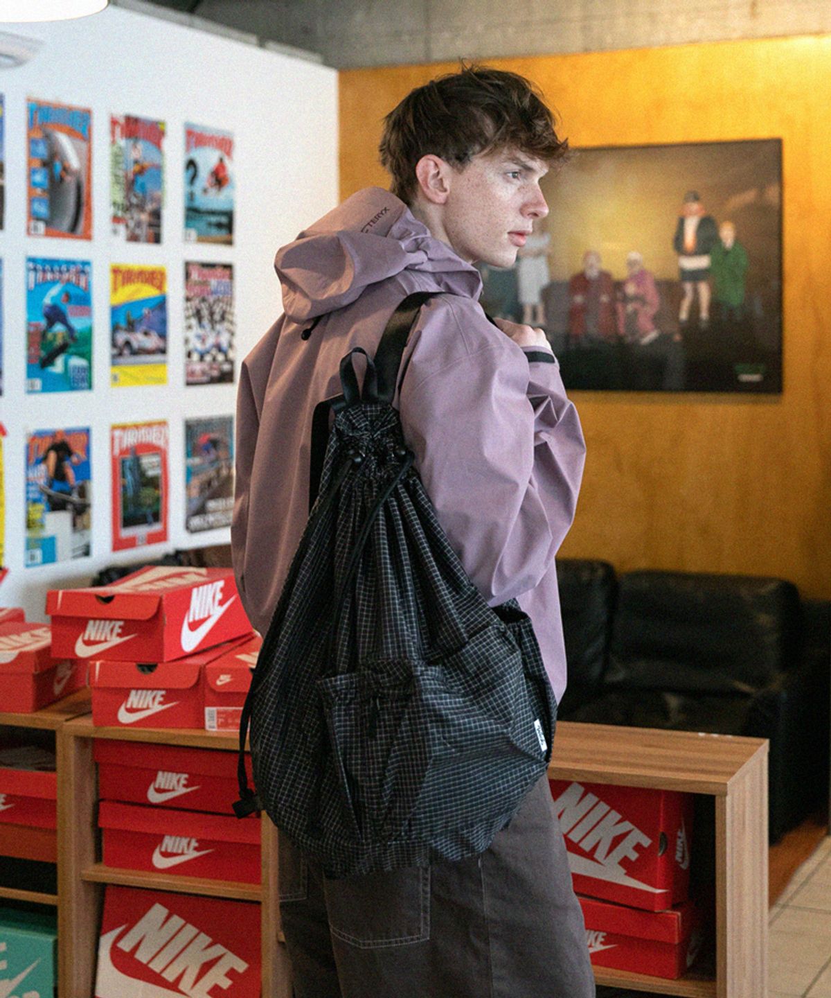 윅(WICK) Ultralight Gridpack-브라운