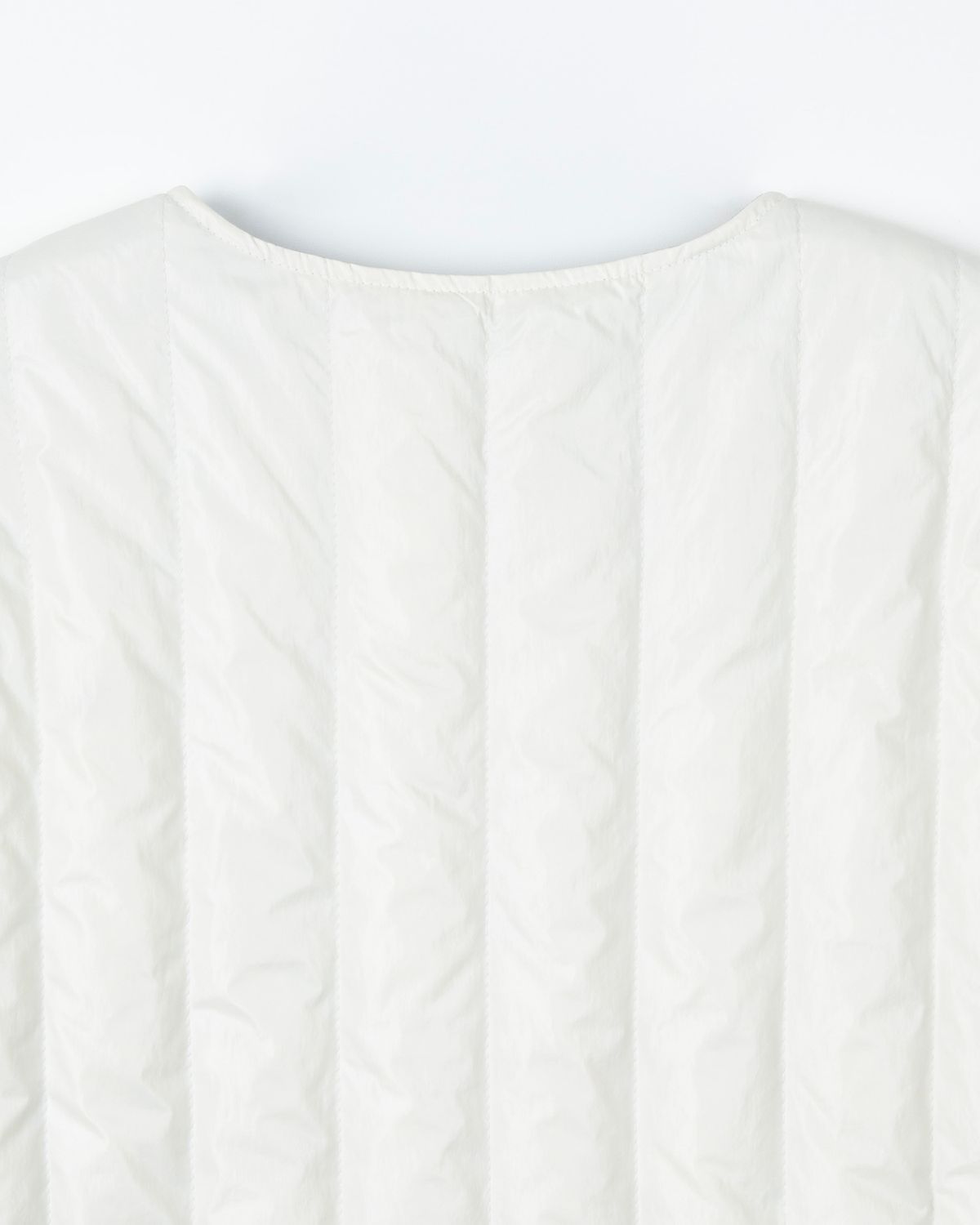 디앤드퀘스천(THEENDQUESTION) Duck down quilting vest / IVORY