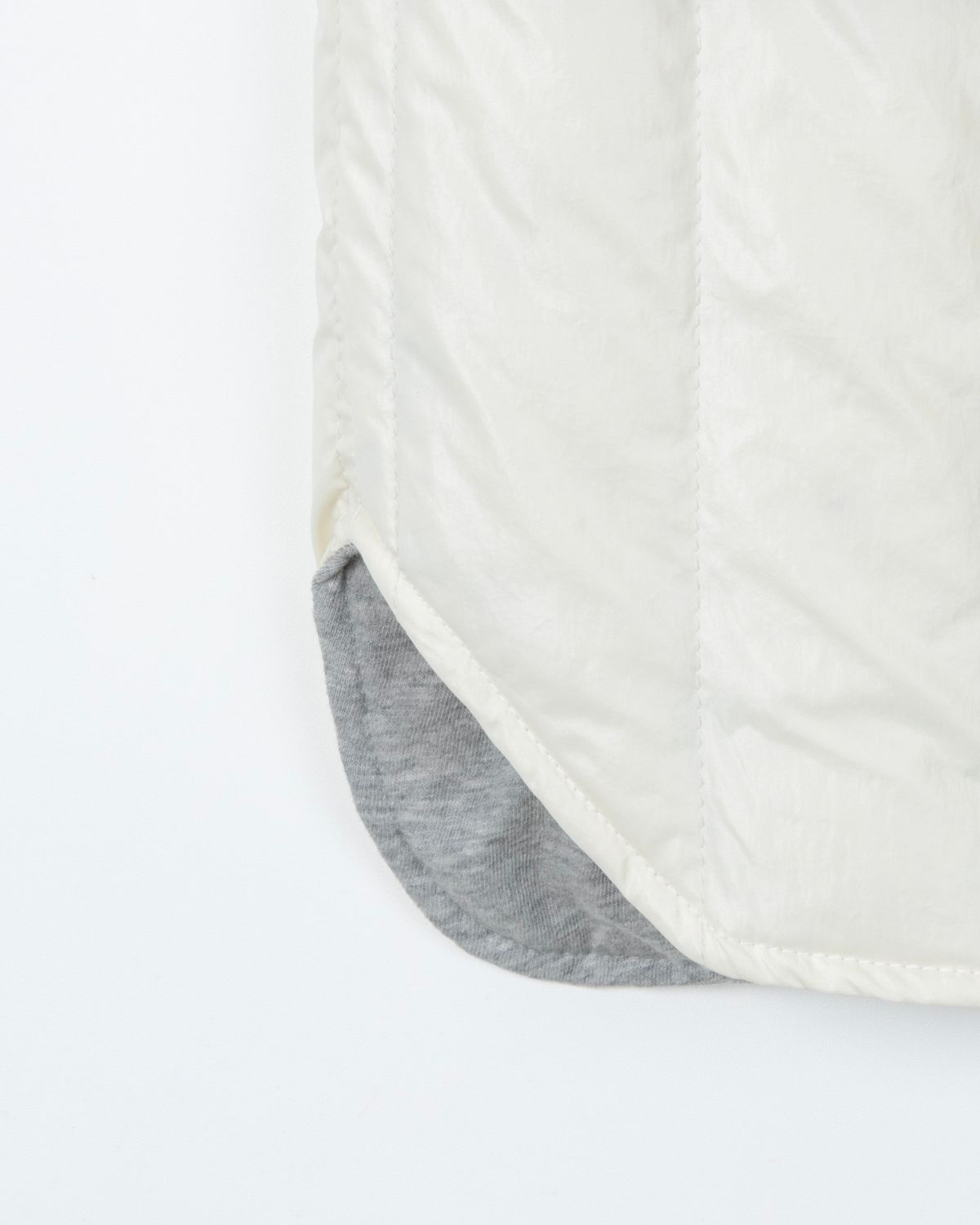 디앤드퀘스천(THEENDQUESTION) Duck down quilting vest / IVORY