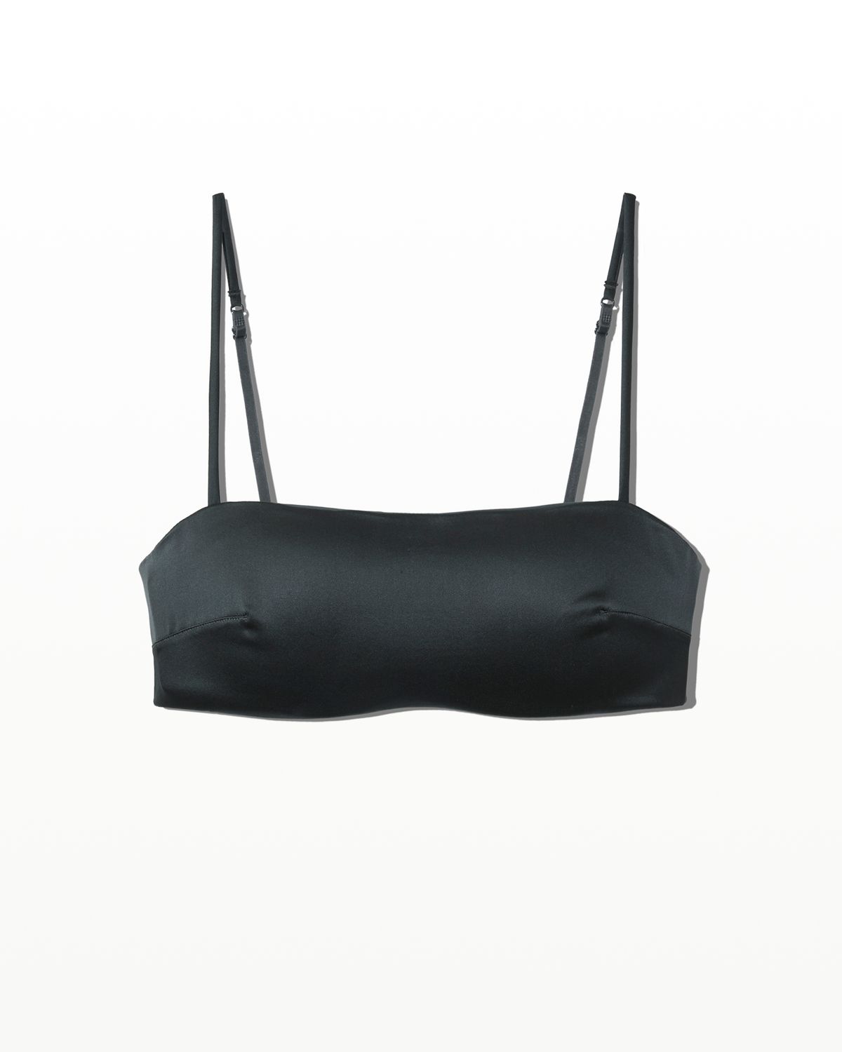 후포(HOOPOE) love silk bralette_deep forest