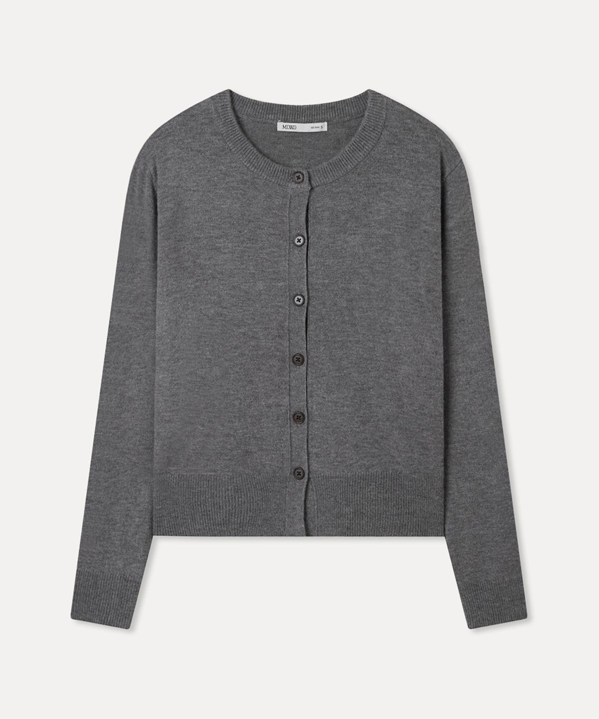 미쏘(MIXXO) [에센셜] 라운드넥 가디건_MIWCKG110T