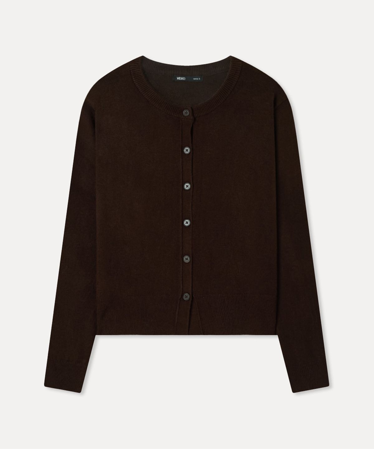 미쏘(MIXXO) [에센셜] 라운드넥 가디건_MIWCKG110T