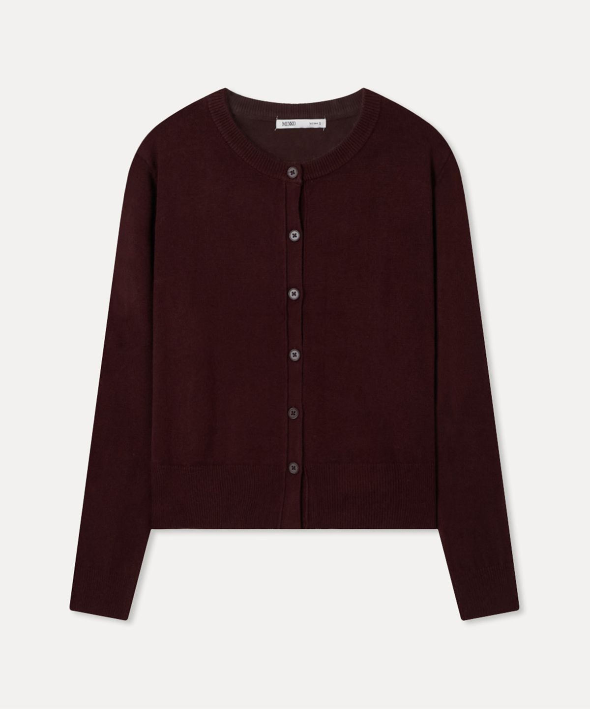 미쏘(MIXXO) [에센셜] 라운드넥 가디건_MIWCKG110T