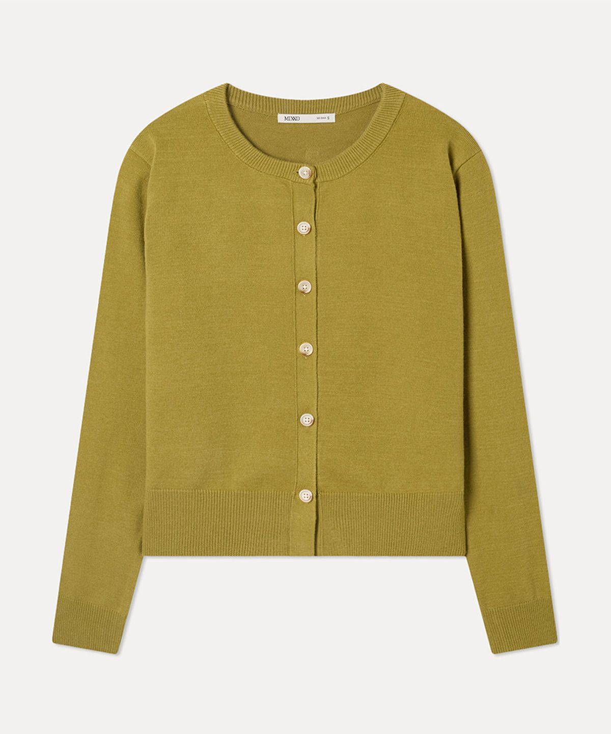미쏘(MIXXO) [에센셜] 라운드넥 가디건_MIWCKG110T