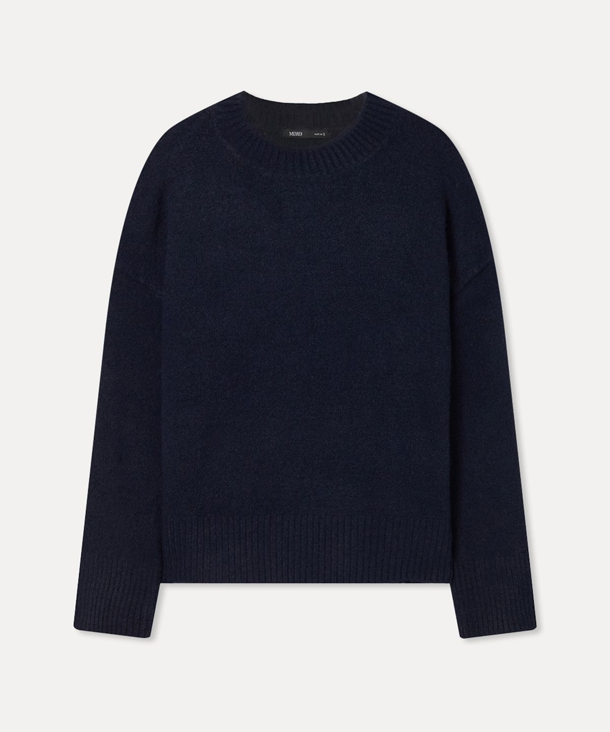 미쏘(MIXXO) [에센셜] 라운드넥 루즈핏 풀오버_MIWKAG110T