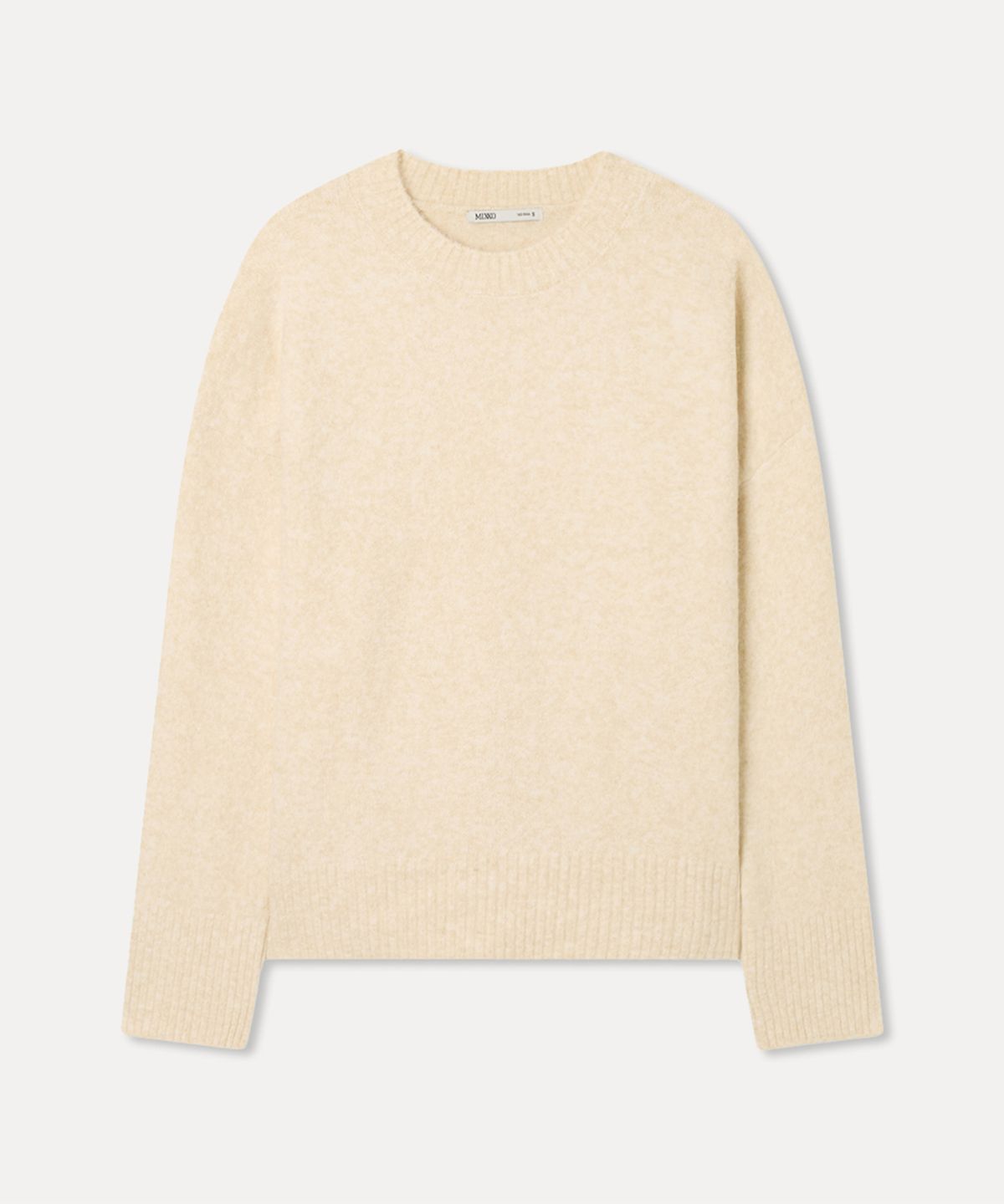 미쏘(MIXXO) [에센셜] 라운드넥 루즈핏 풀오버_MIWKAG110T