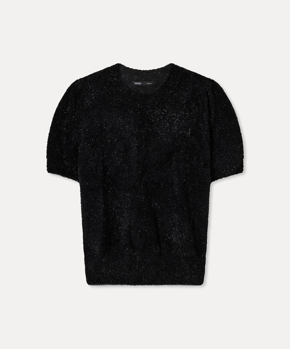 미쏘(MIXXO) 메탈 날개사 반팔 풀오버_MIWKAG133T