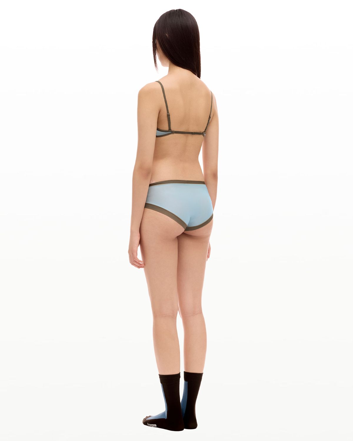 후포(HOOPOE) love sheer bralette & brief_baby blue