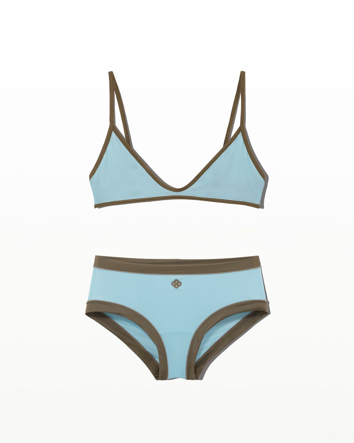 후포(HOOPOE) love sheer bralette & brief_baby blue