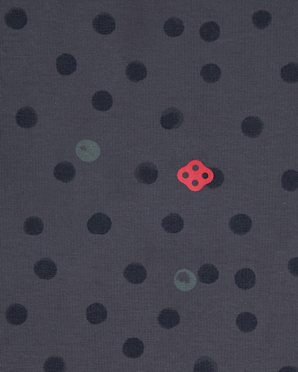 후포(HOOPOE) signature flare fit stretch pants in dot print_charcoal