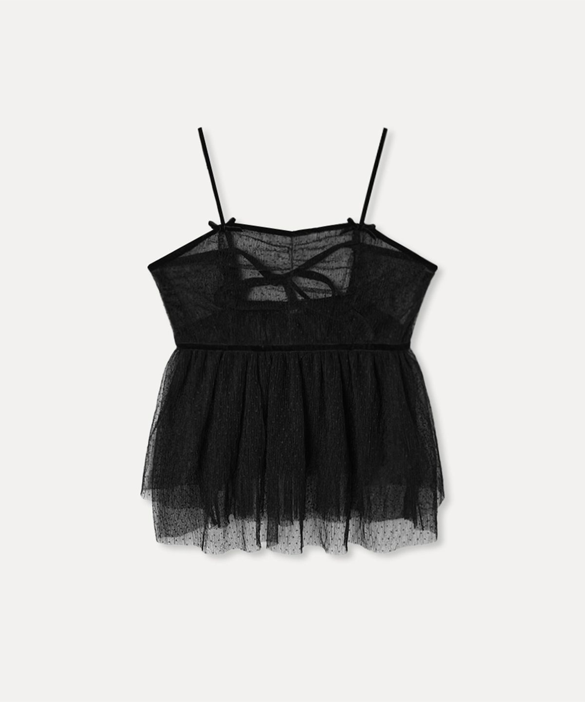 미쏘(MIXXO) 시스루 레이어드 뷔스티에_MIWBNG101G