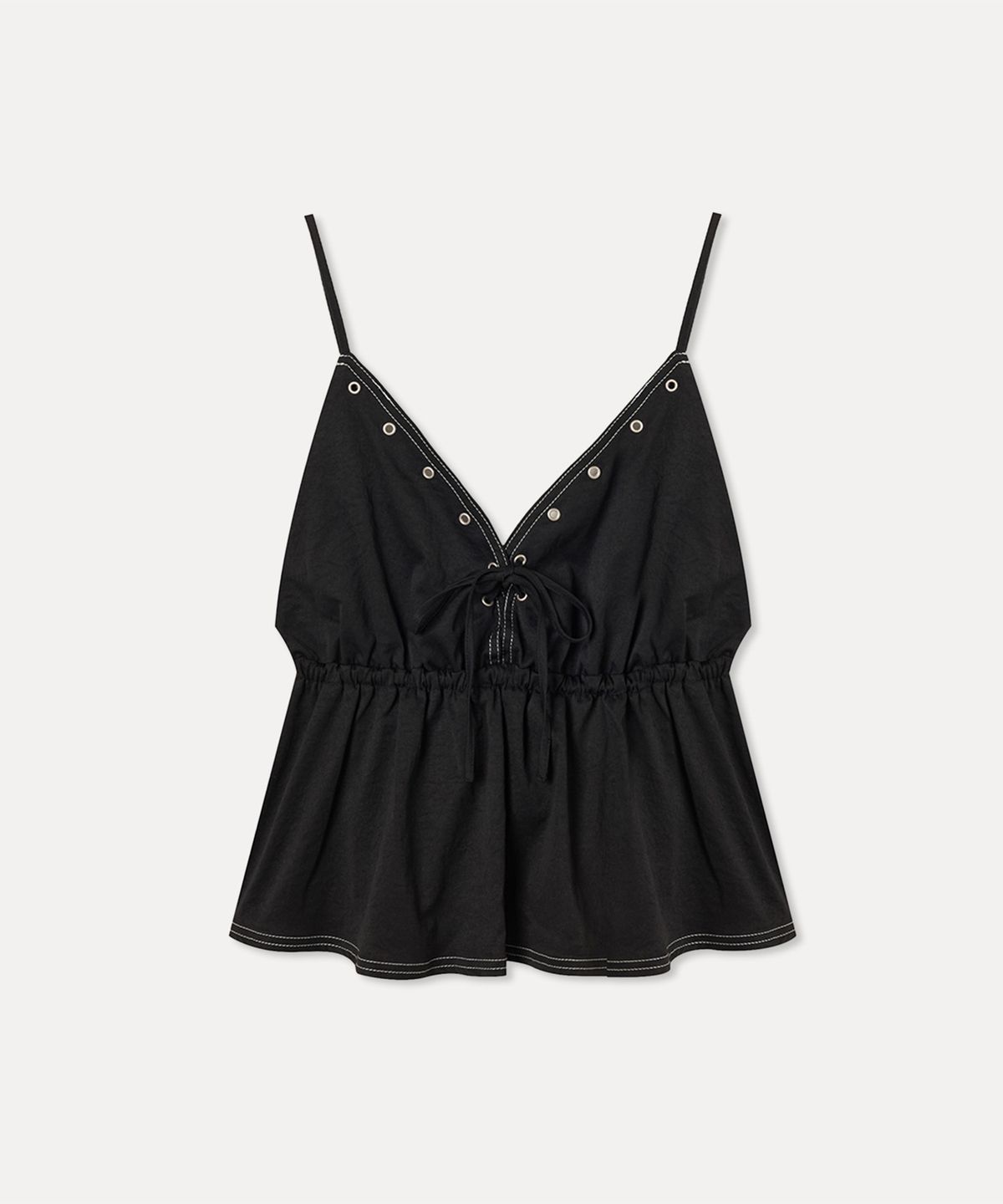 미쏘(MIXXO) 아일렛 펀칭 뷔스티에_MIWBNG101C