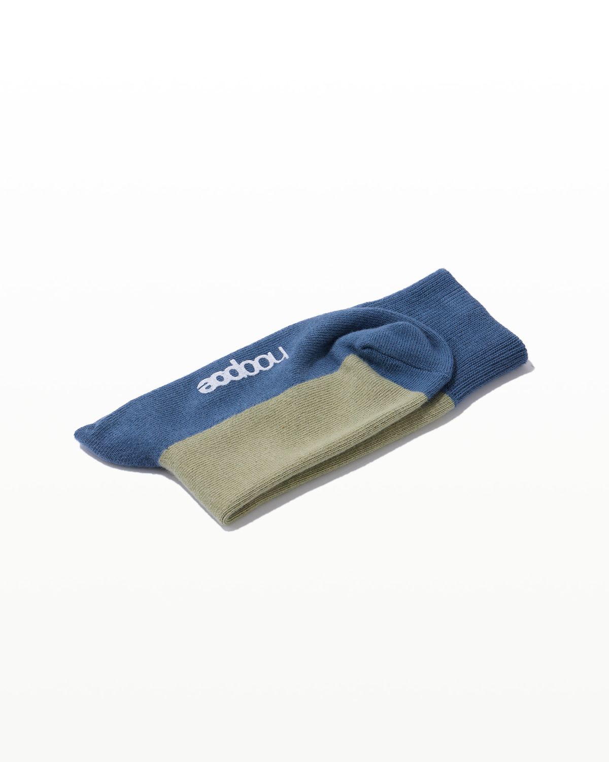 후포(HOOPOE) everyday color block socks_blue grey