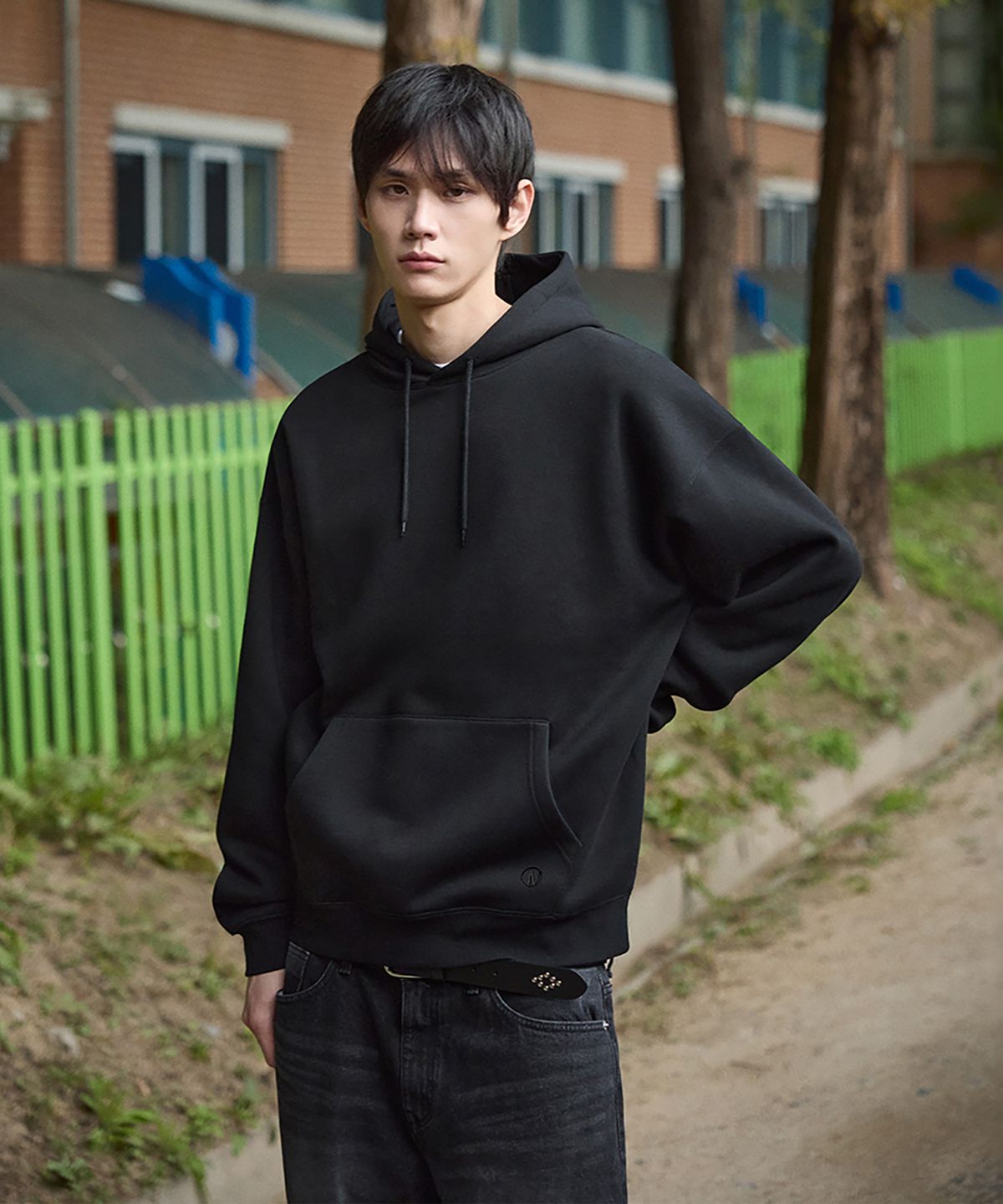미니멀프로젝트(MINIMALPROJECT) 리파인드 스탠다드 기모 후드 티셔츠 MHT200 / 4COLOR