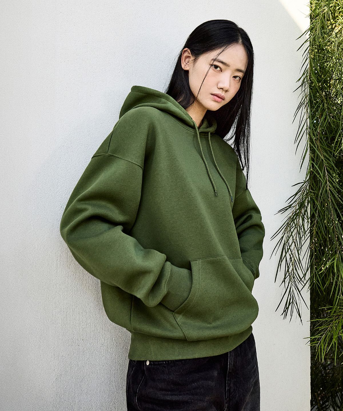 미니멀프로젝트(MINIMALPROJECT) 리파인드 스탠다드 기모 후드 티셔츠 MHT200 / 4COLOR