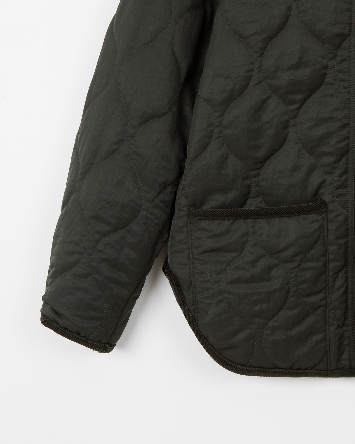 디앤드퀘스천(THEENDQUESTION) Quilting half jacket / KHAKI
