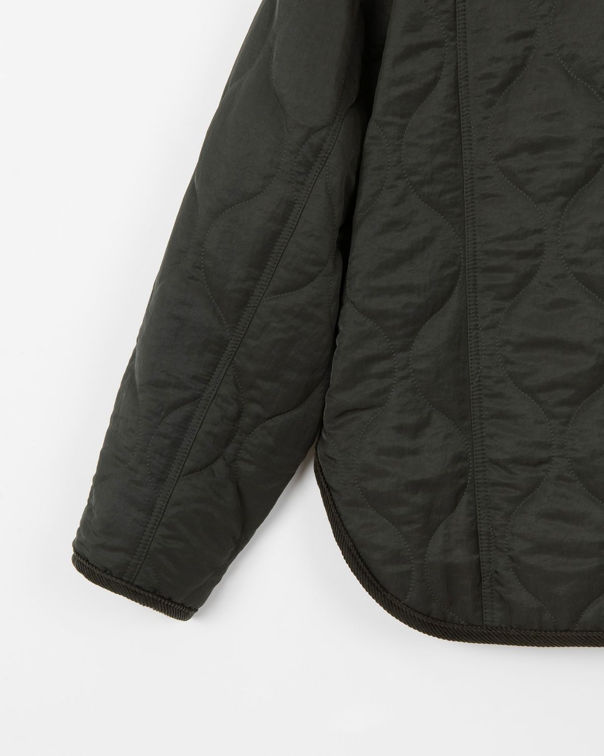 디앤드퀘스천(THEENDQUESTION) Quilting half jacket / KHAKI