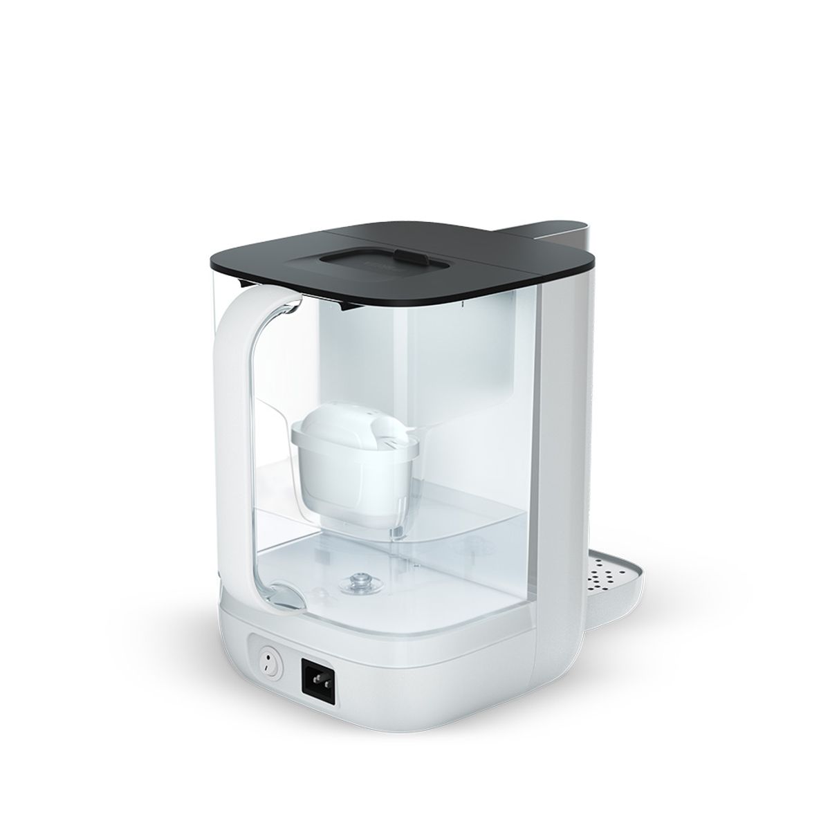 브리타(BRITA) 큐브 무타공 온정수기  4L 화이트 + 기본필터 1입