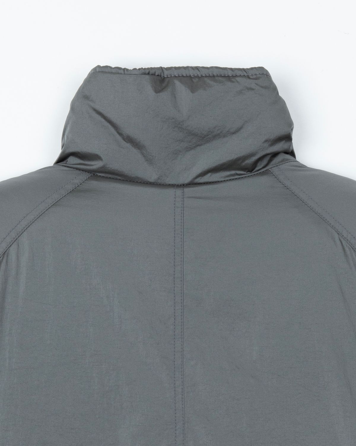 디앤드퀘스천(THEENDQUESTION) Reversible half long padded jumper / DARK GRAY