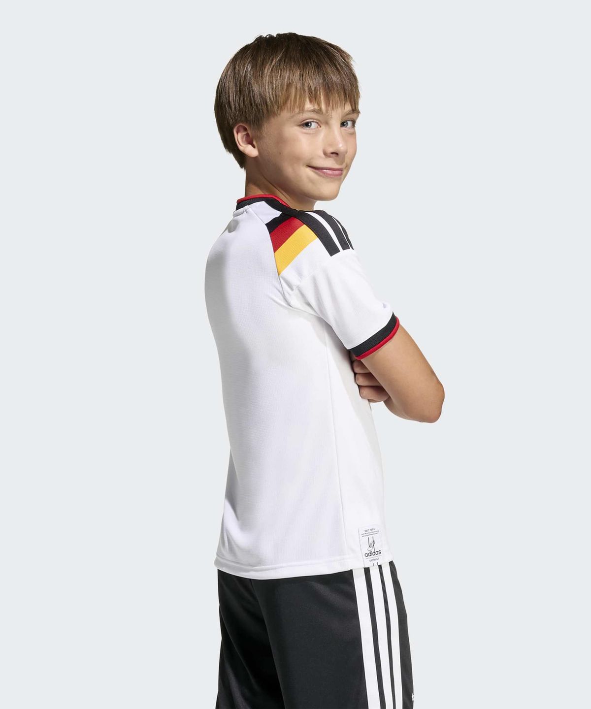 아디다스 키즈(ADIDAS KIDS) 독일 26 홈 저지 키즈 - 화이트 / JZ4560