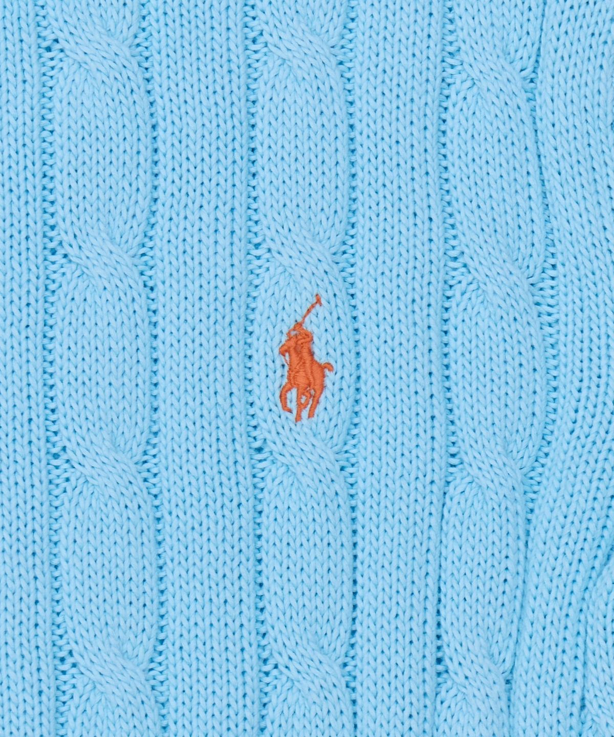 폴로 랄프 로렌(POLO RALPH LAUREN) 케이블 니트 코튼 크루넥 스웨터