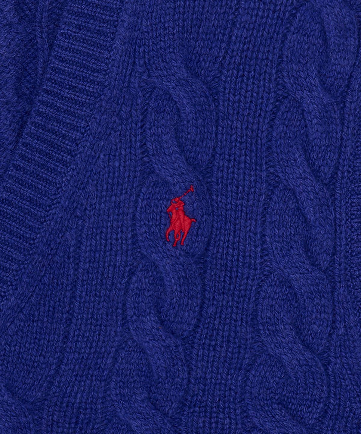 폴로 랄프 로렌(POLO RALPH LAUREN) 케이블 니트 울 캐시미어 스웨터 베스트-멀티 컬러