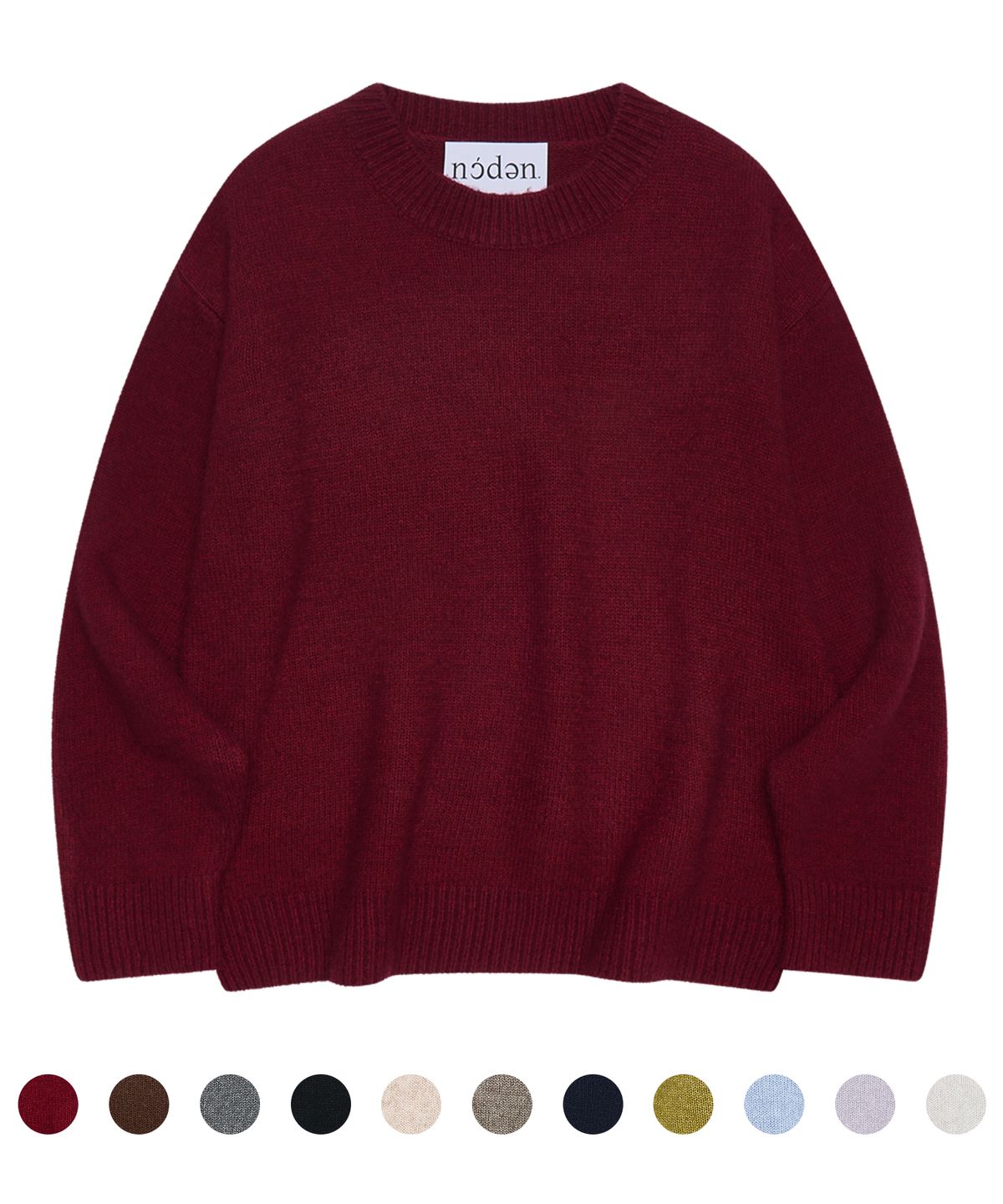 노든(NODEN) [2PACK] SOFT WOOL BLEND CROP KNIT - 11COLOR