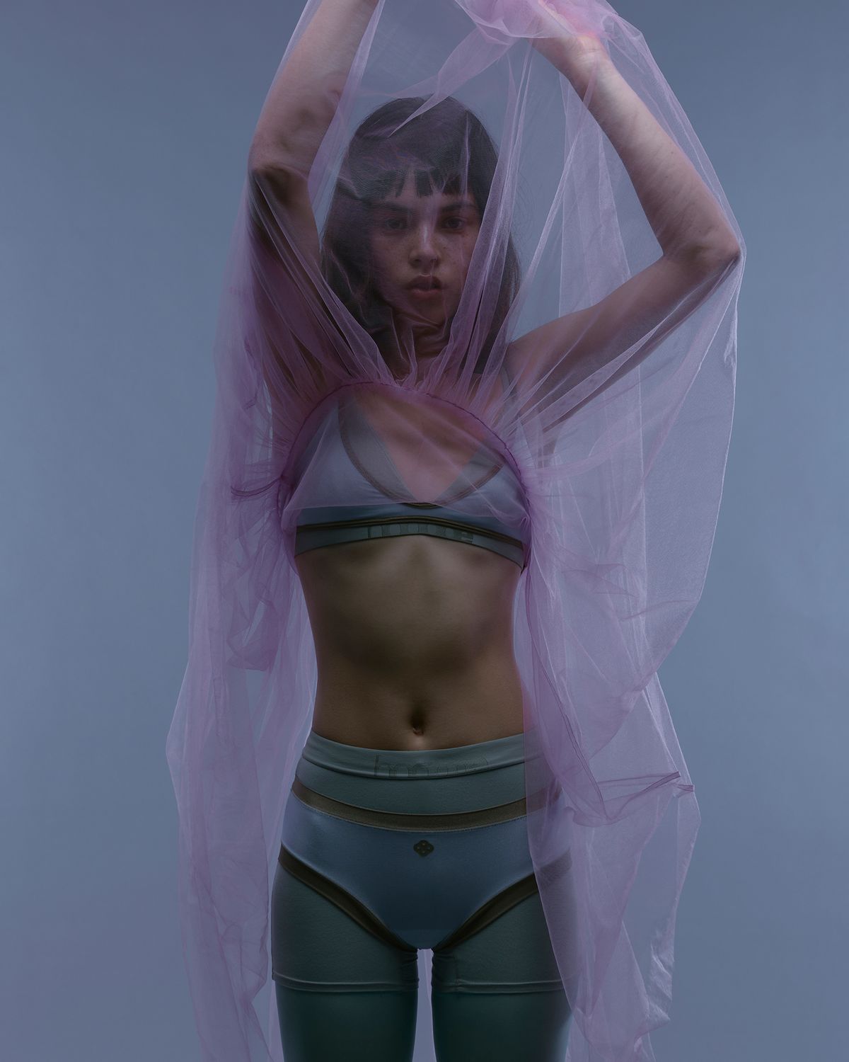 후포(HOOPOE) love sheer bralette_baby blue