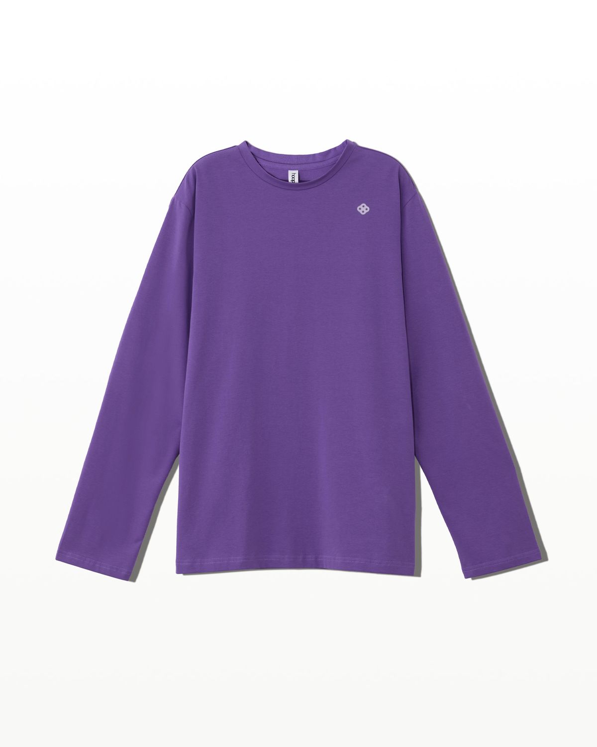 후포(HOOPOE) everyday boyfriend long sleeve tee_velvet plum