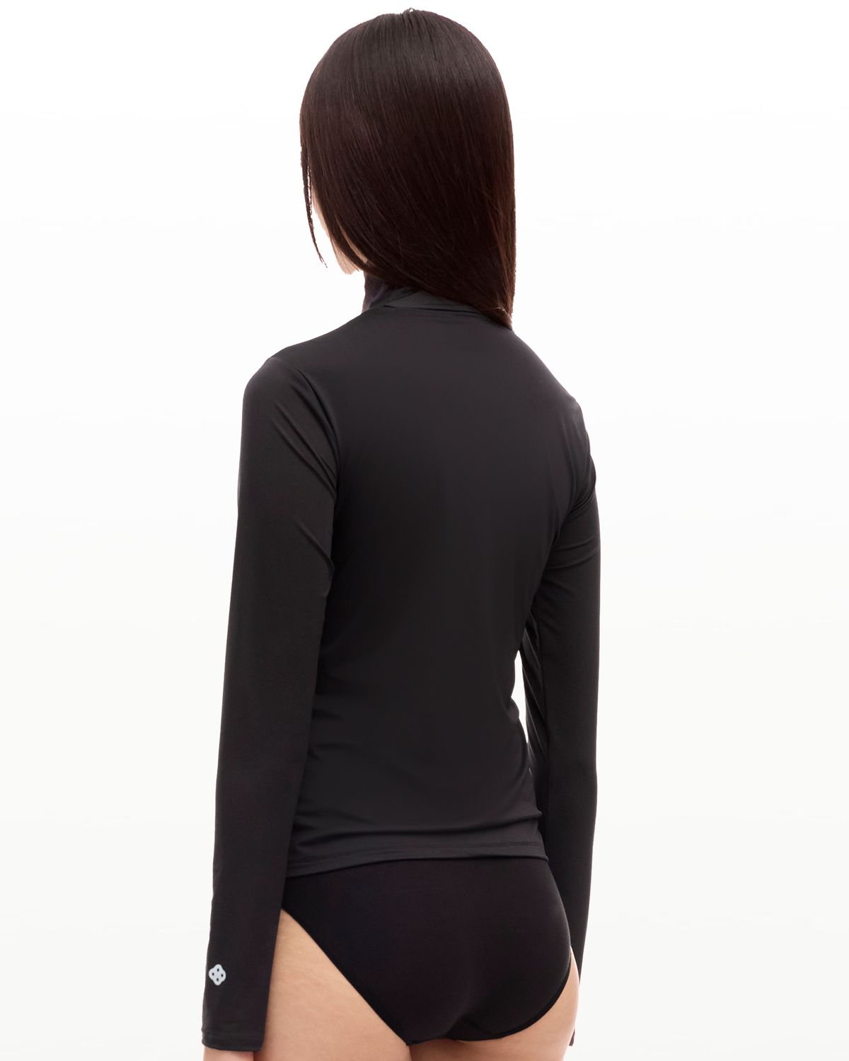 후포(HOOPOE) love sheer turtleneck long sleeve bratop_charcoal