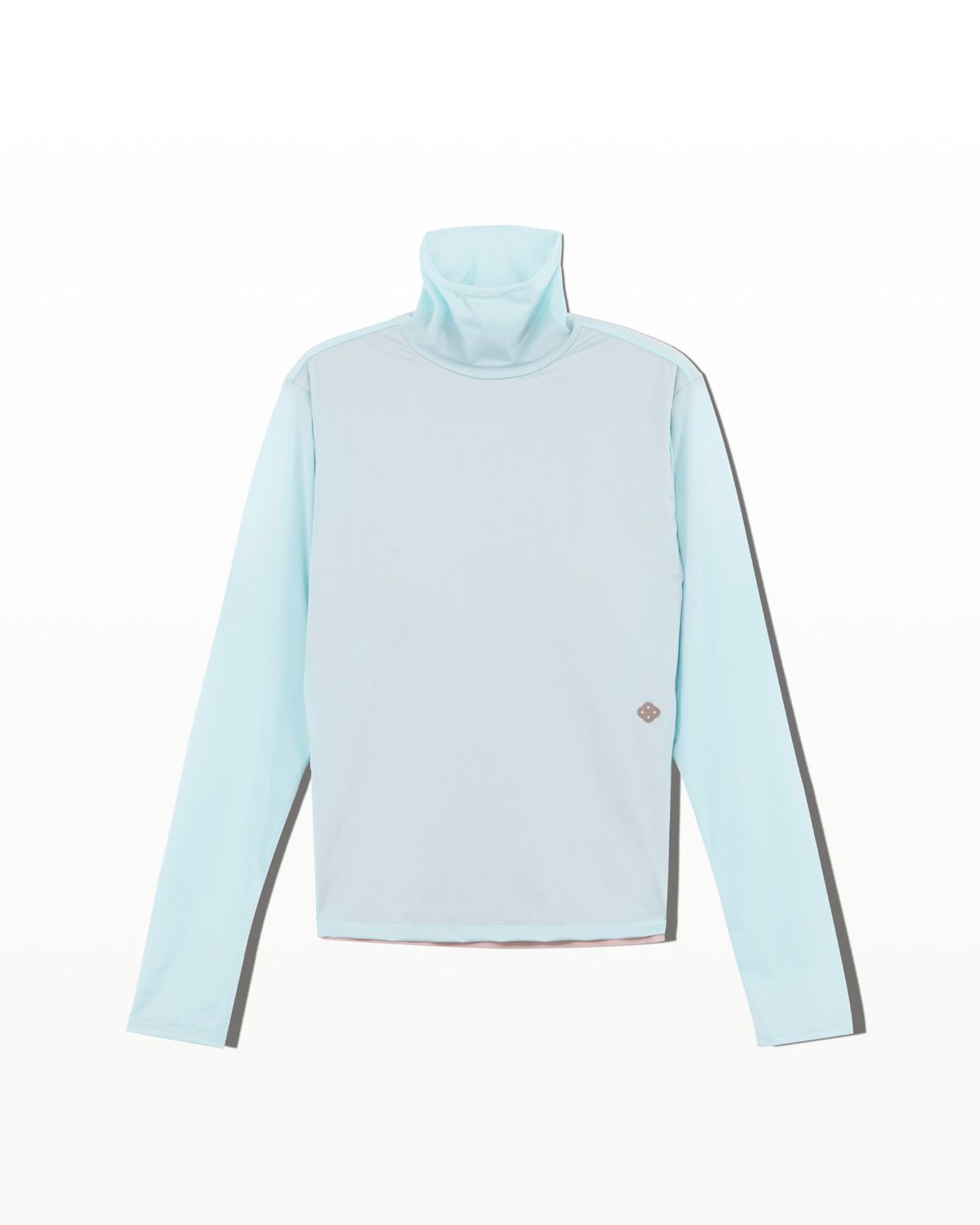 후포(HOOPOE) love sheer turtleneck long sleeve bratop_baby blue