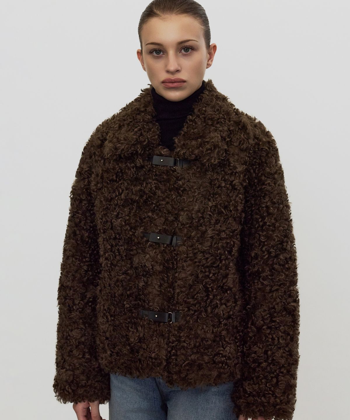 엘리오티(ELLIOTI) Poodle Fur Jacket_3Color