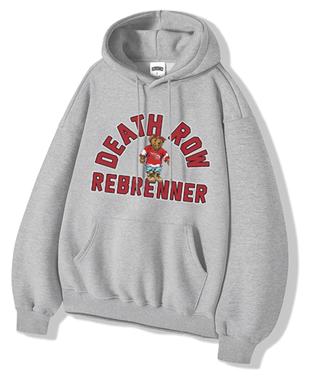 리브레너(REBRENNER) DTF 데쓰베어 후디 네이비